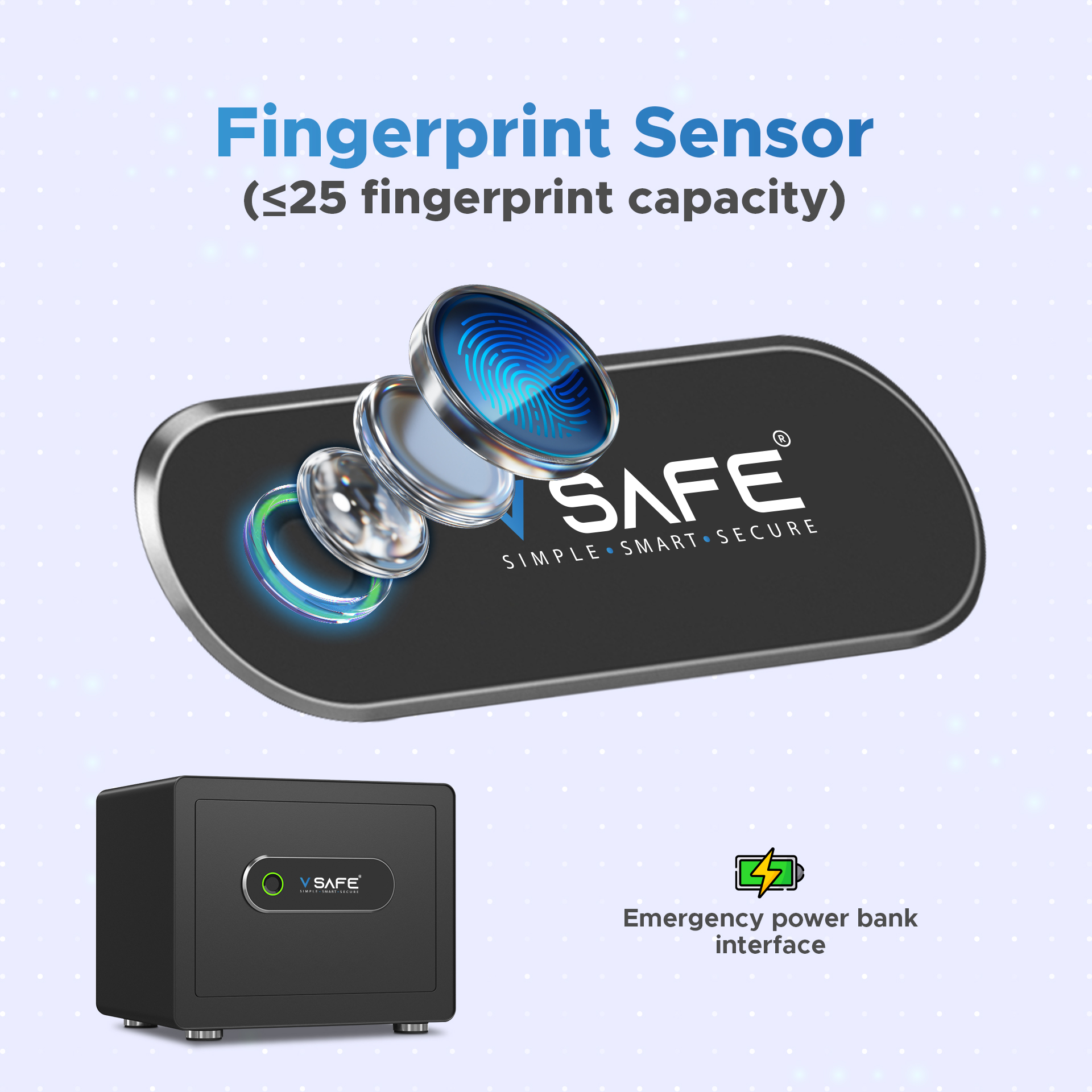 V SAFE Plus document storage